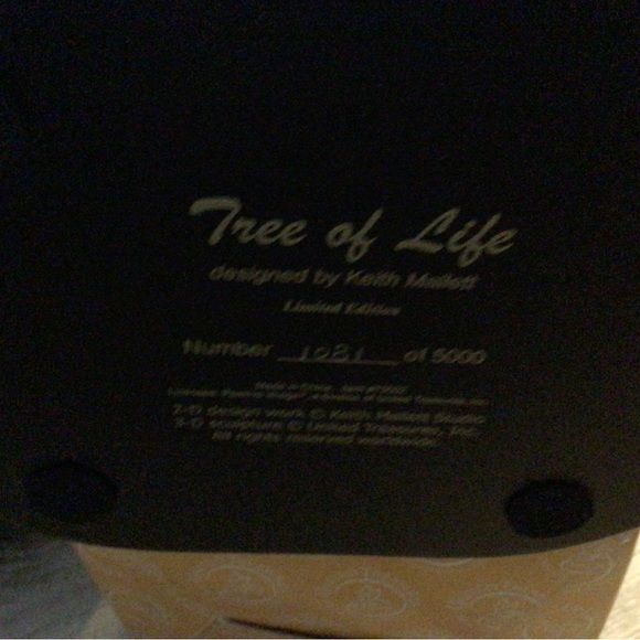 Tree of Life Figurine by Keith Mallett Mother & Daughter #1081 of 5000 - Picture 2 of 2